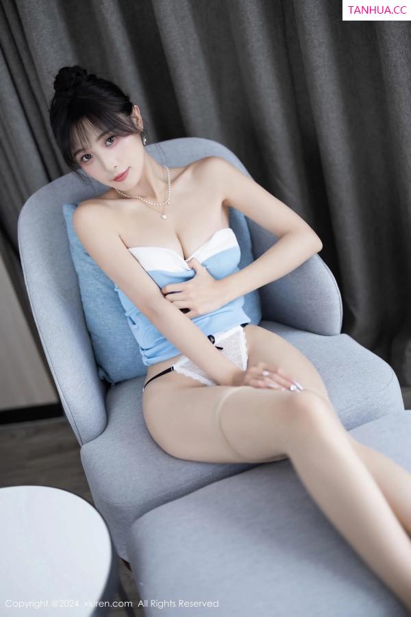 林星阑  [XiuRen]高清写真图 2024.03.01 No.8165 林星阑 性感黑丝第34张图片